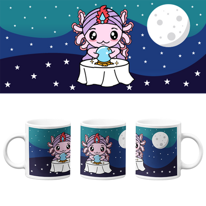 Taza Vers. 2 Axolotzin Horóscopos Adivino Ajolote