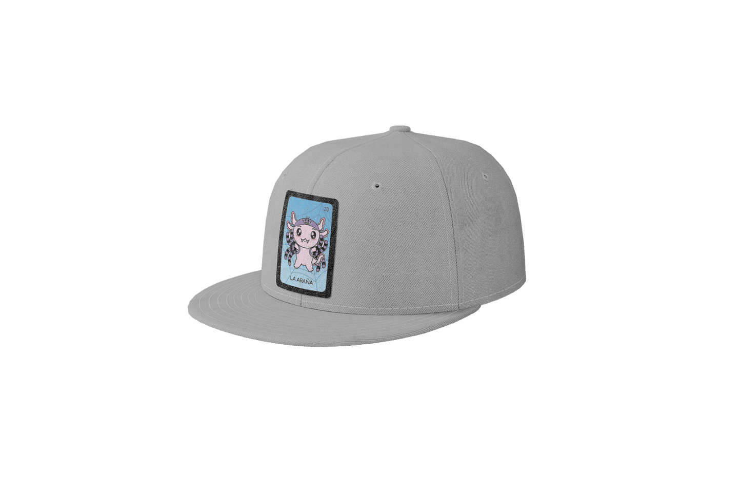 Gorra Unisex Plana Axoloteria La Araña Ajolote