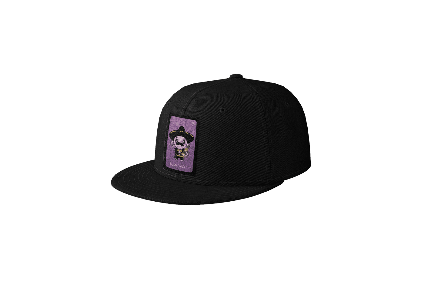 Gorra Unisex Plana Axoloteria El Mariachi Ajolote