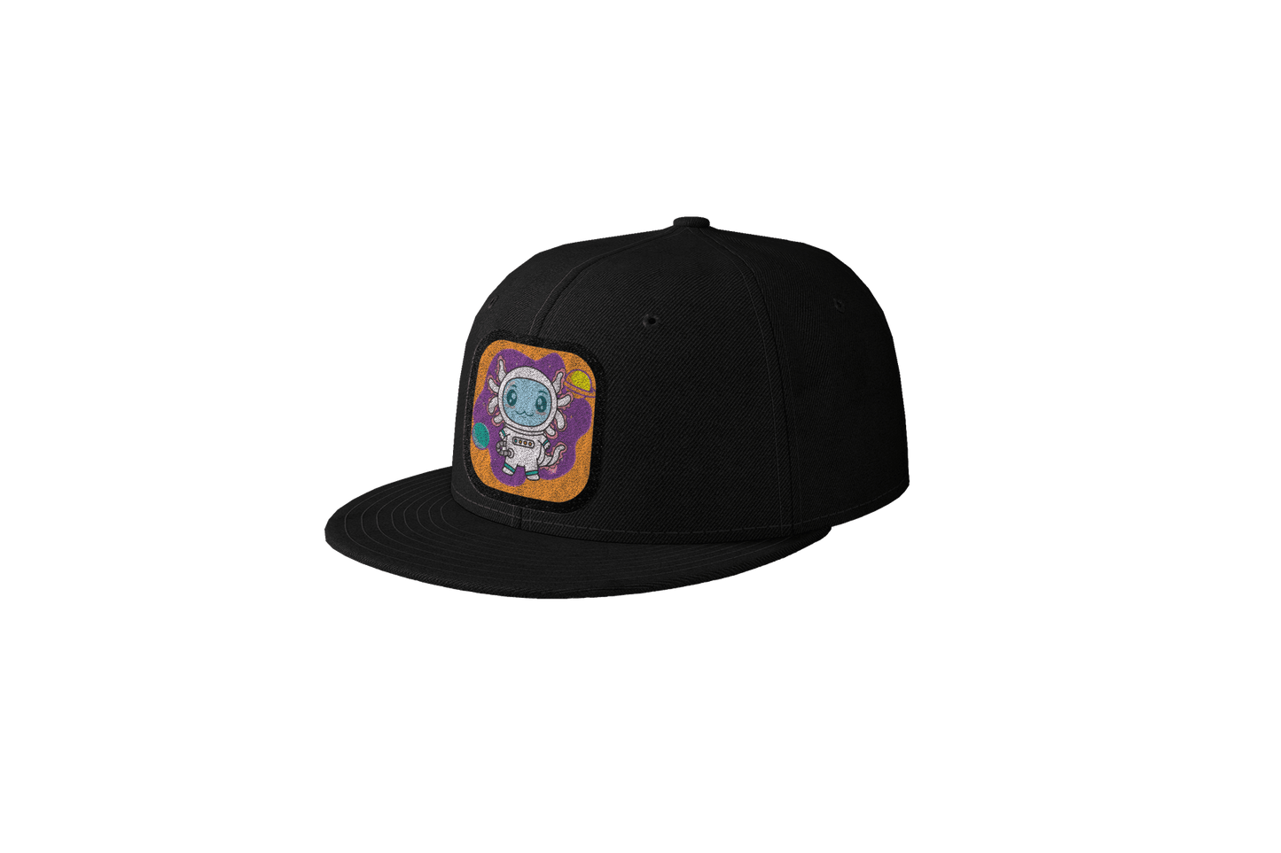 Gorra Unisex Plana Axolotzin Astronauta