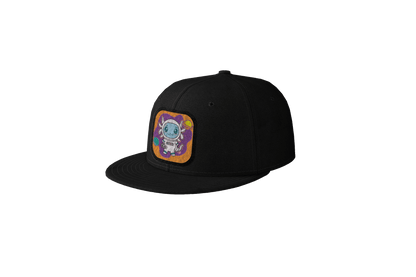 Gorra Unisex Plana Axolotzin Astronauta
