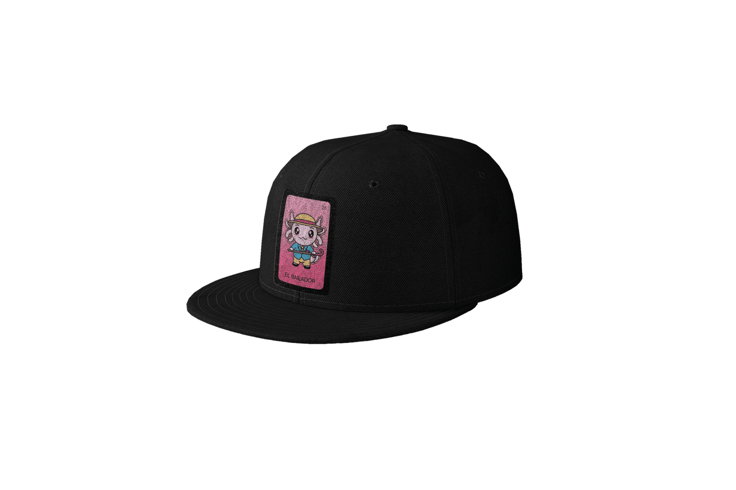 Gorra Unisex Plana Axoloteria El Bailador Ajolote