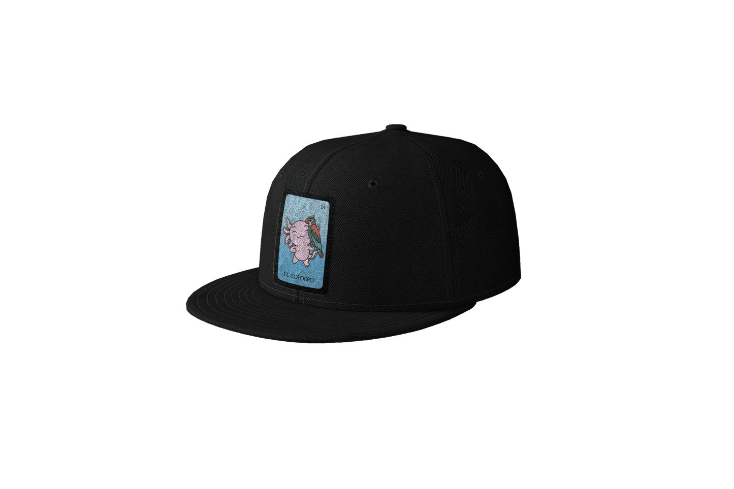 Gorra Unisex Plana Axoloteria El Cotorro Ajolote