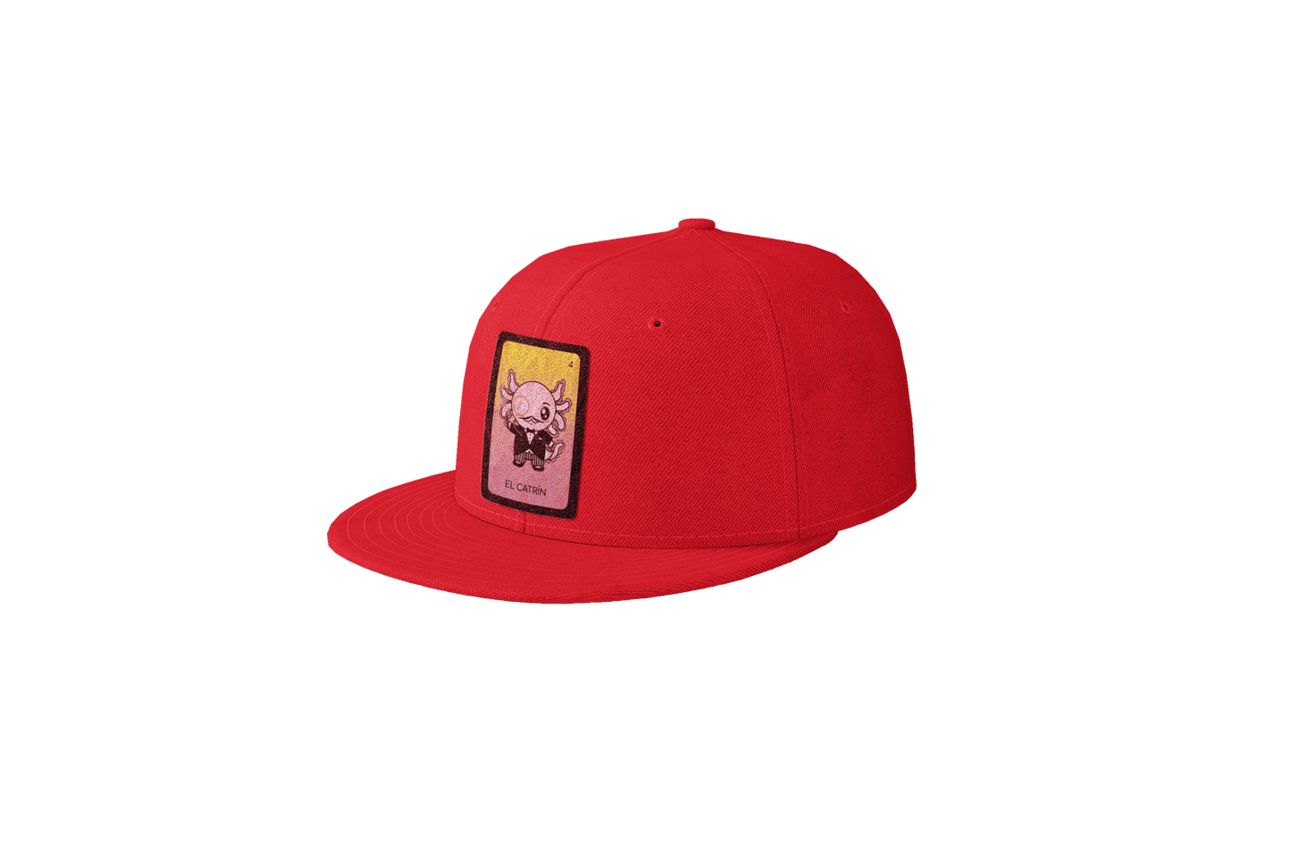 Gorra Unisex Plana Axoloteria El Catrín Ajolote