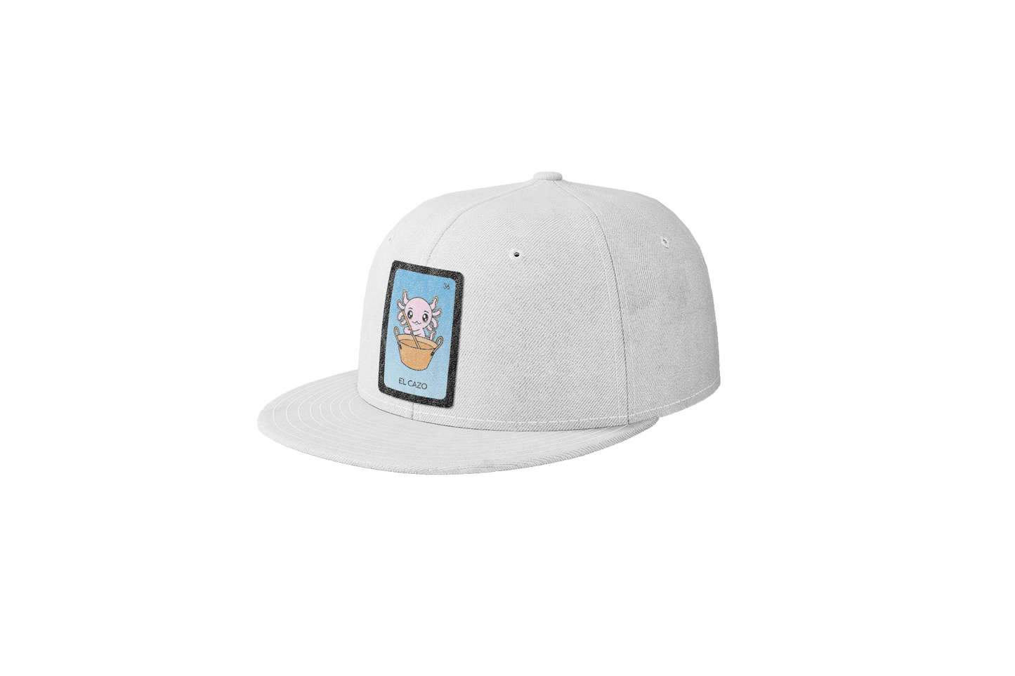 Gorra Unisex Plana Axoloteria El Cazo Ajolote