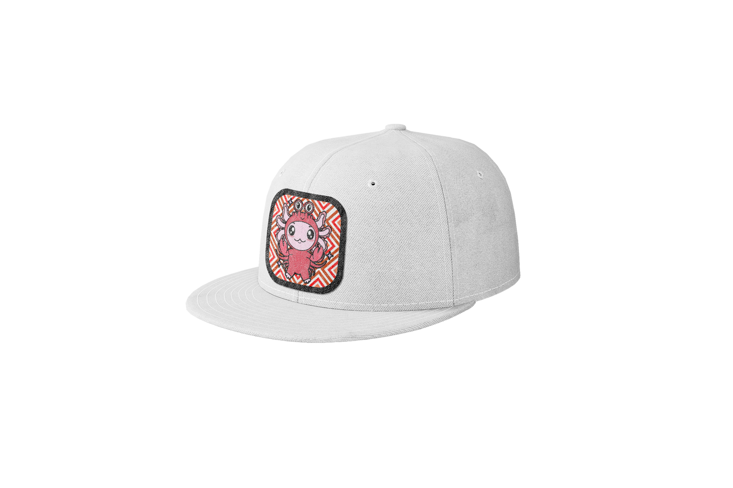 Gorra Unisex Plana Axolotzin Horoscopos Cáncer Ajolote
