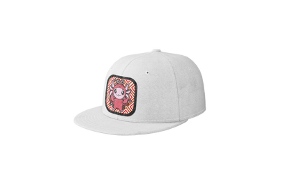 Gorra Unisex Plana Axolotzin Horoscopos Cáncer Ajolote