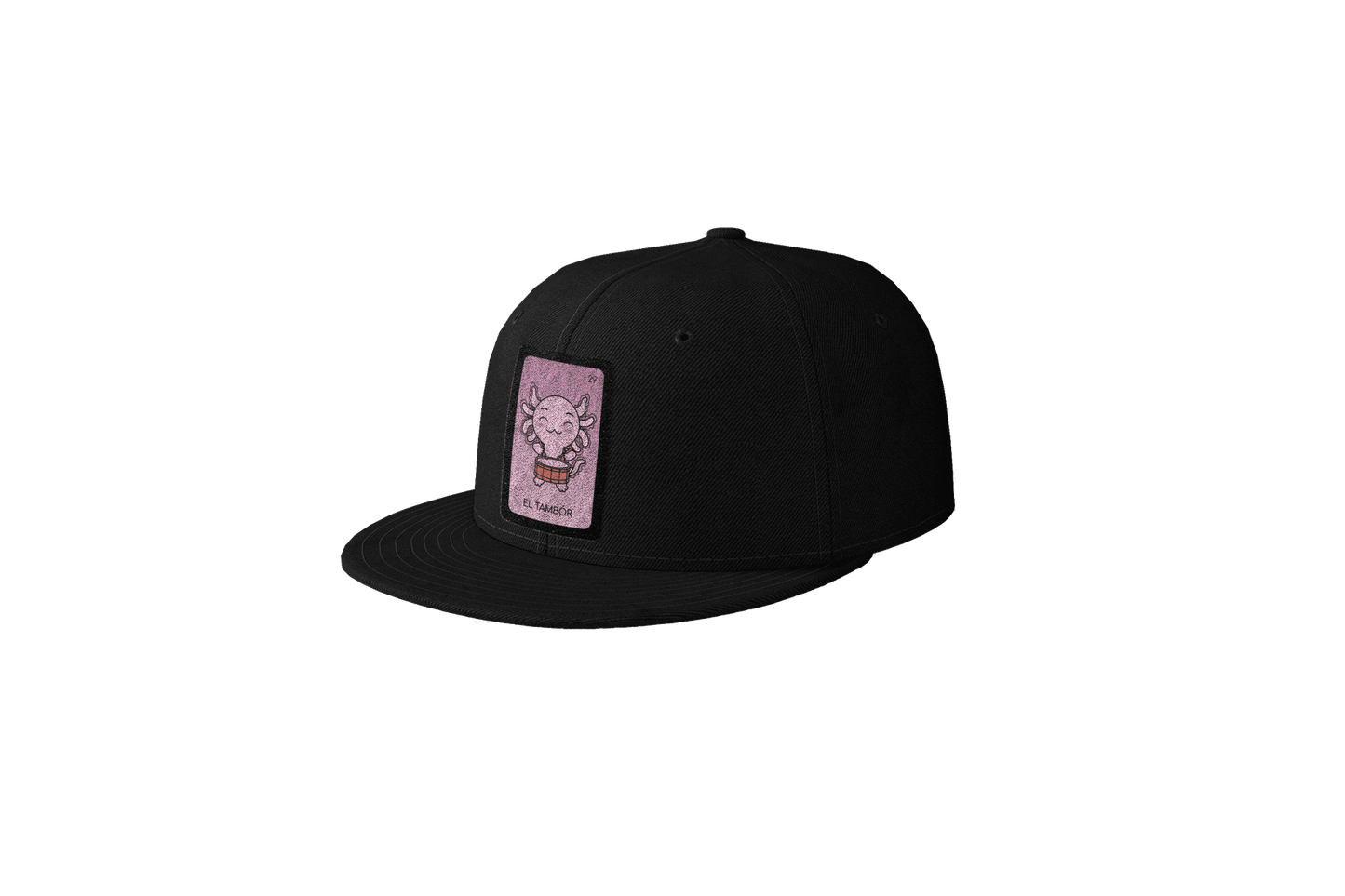 Gorra Unisex Plana Axoloteria El Tambor Ajolote