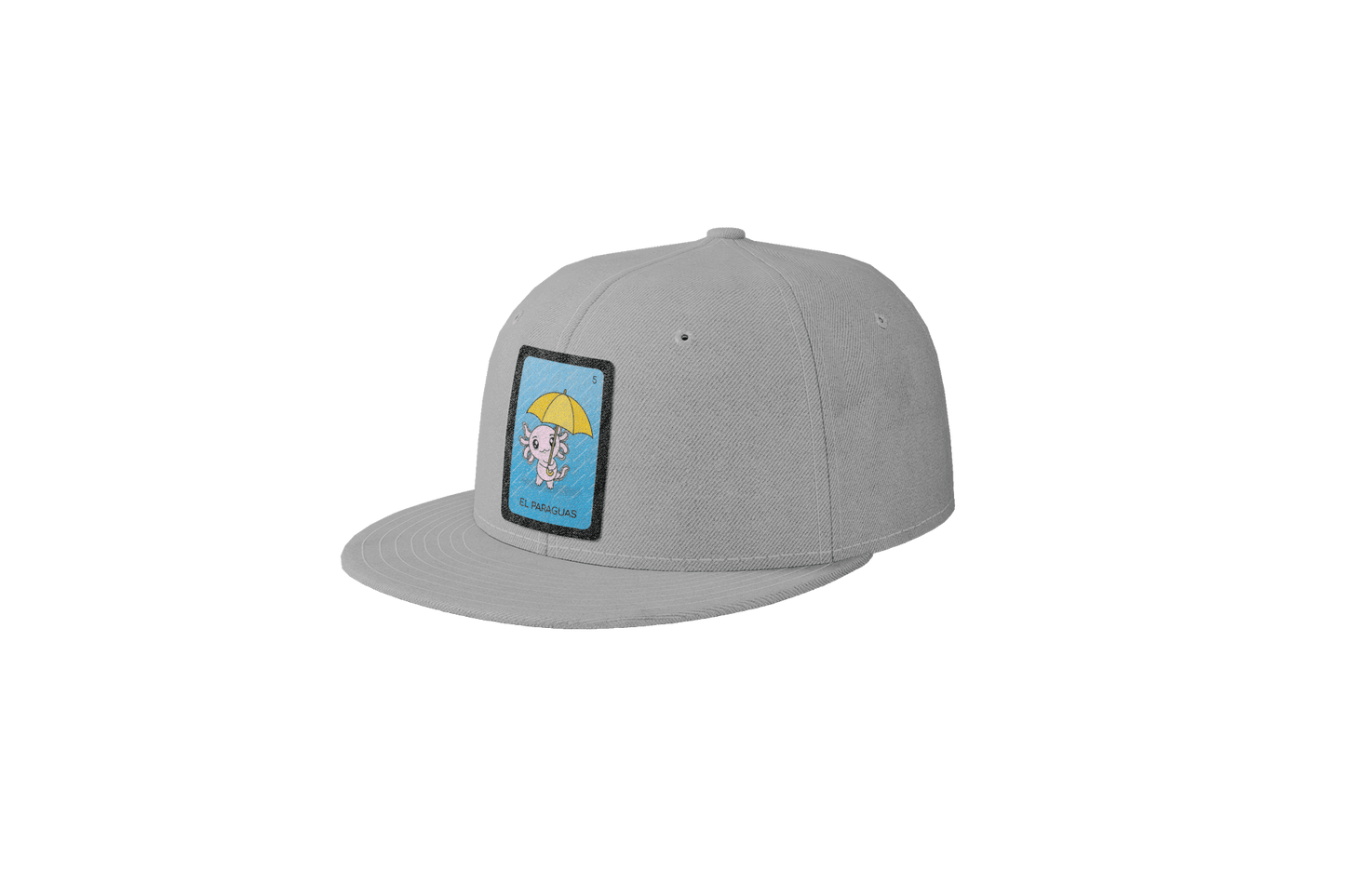 Gorra Unisex Plana Axoloteria El Paraguas Ajolote