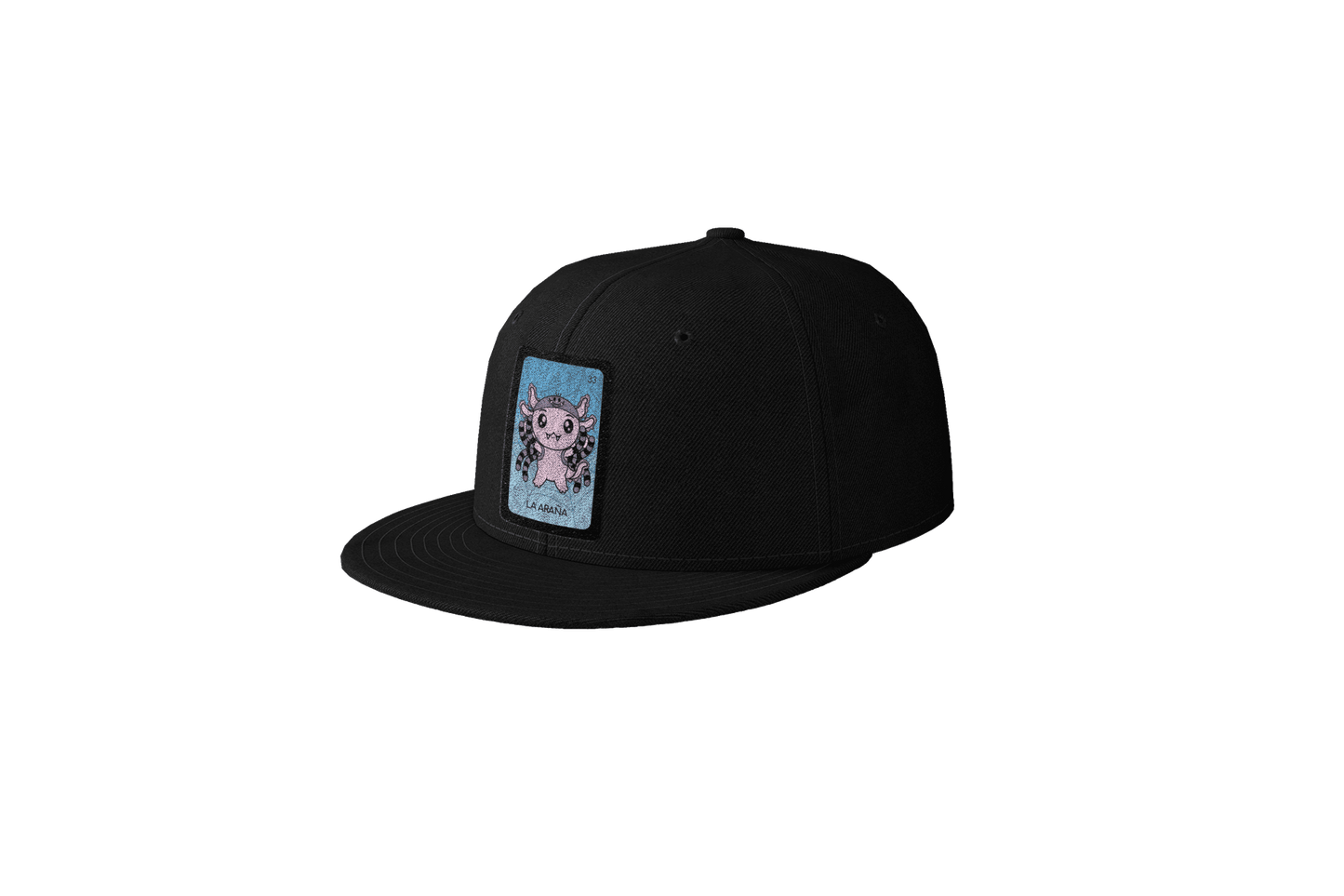 Gorra Unisex Plana Axoloteria La Araña Ajolote