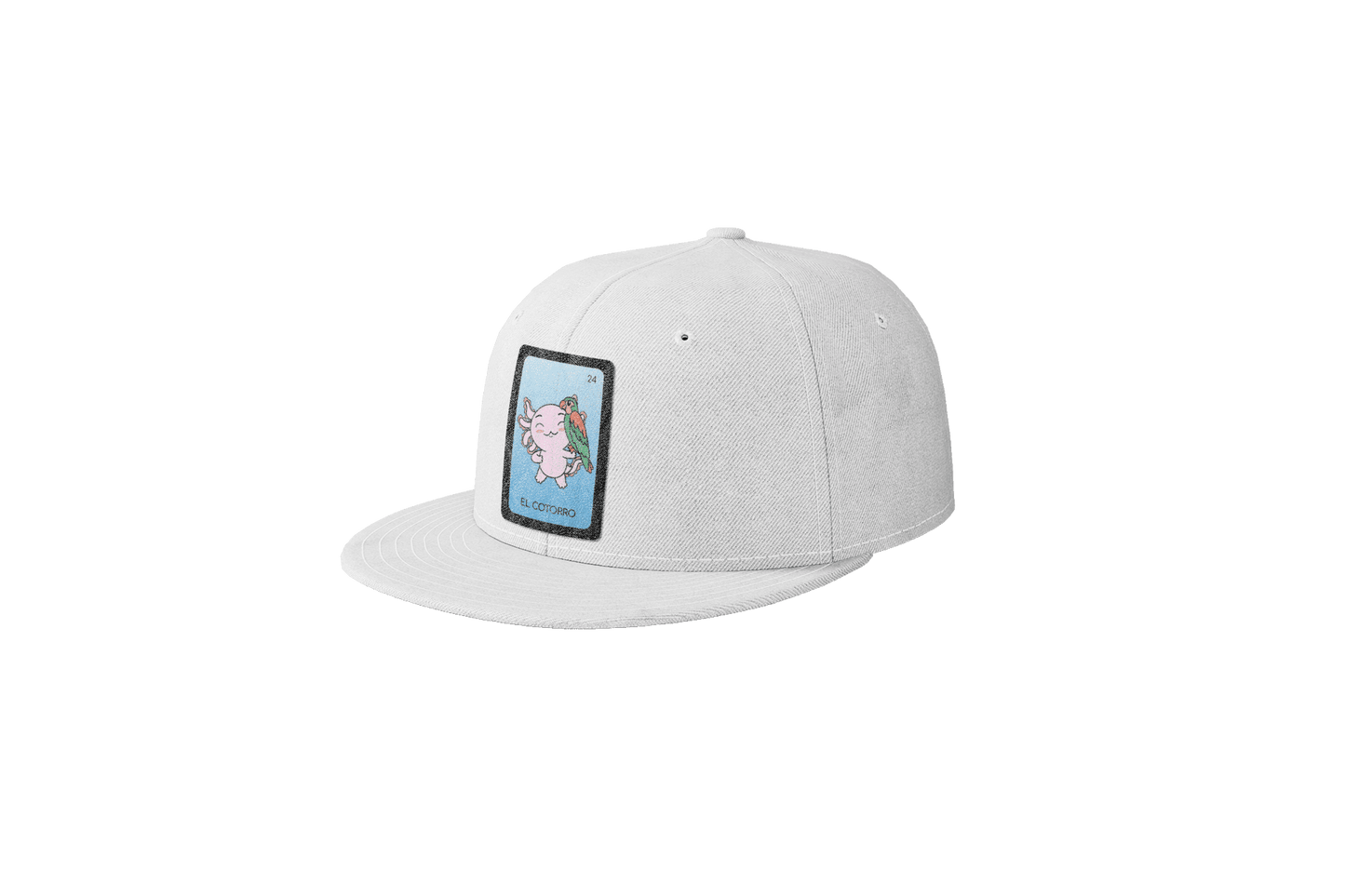 Gorra Unisex Plana Axoloteria El Cotorro Ajolote