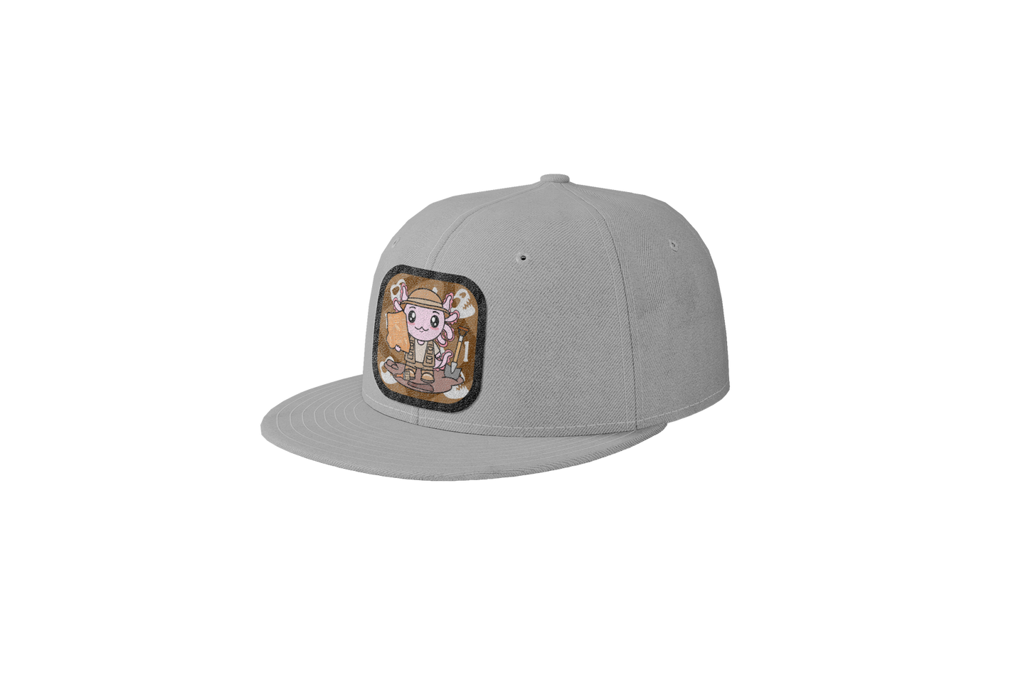 Gorra Unisex Plana Axolotzin Arqueologo