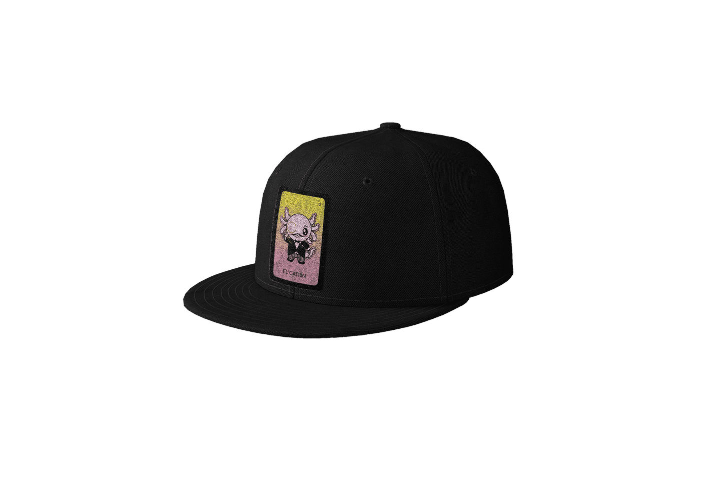 Gorra Unisex Plana Axoloteria El Catrín Ajolote