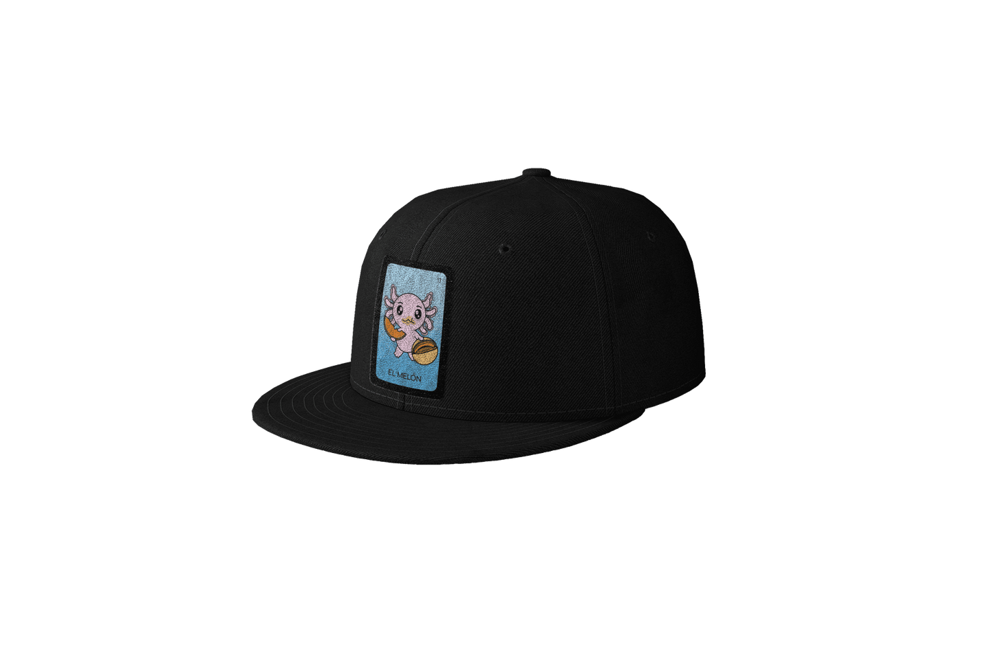Gorra Unisex Plana Axoloteria El Melón Ajolote