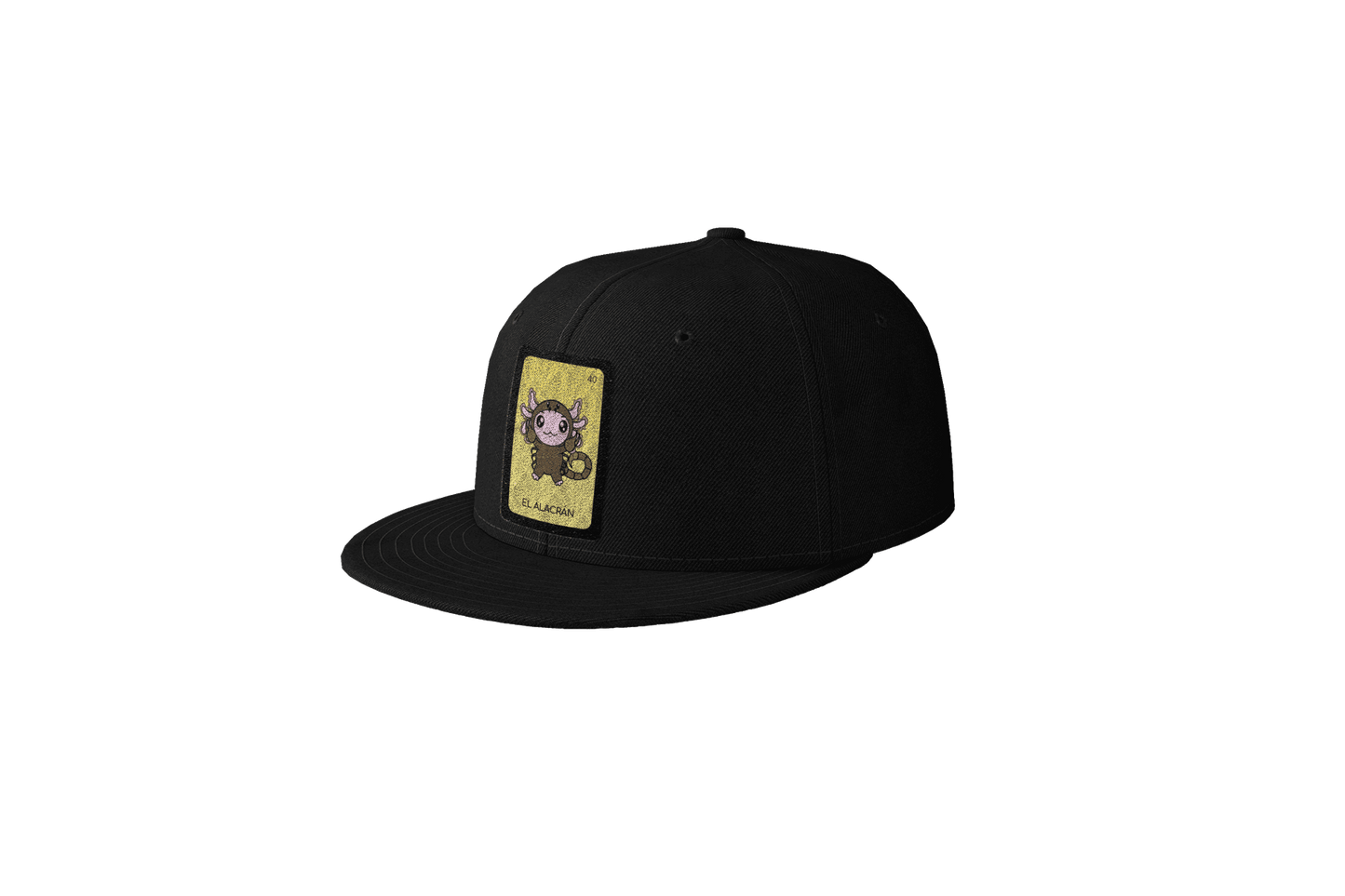 Gorra Unisex Plana Axoloteria El Alacrán Ajolote