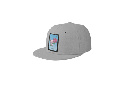 Gorra Unisex Plana Axoloteria La Rosa Ajolote