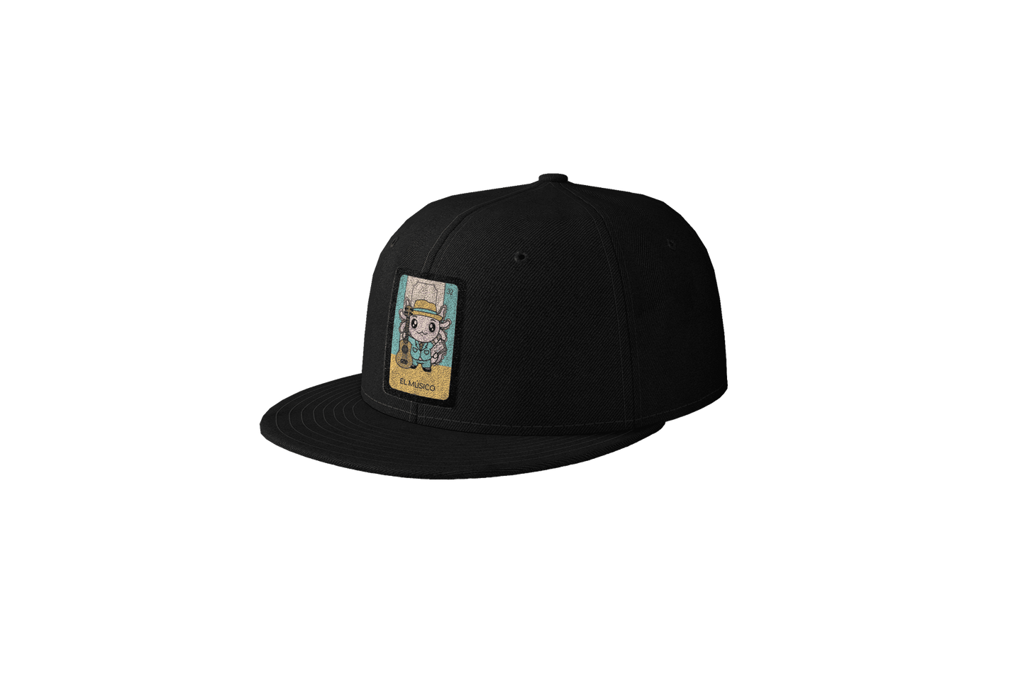 Gorra Unisex Plana Axoloteria El Musico Ajolote