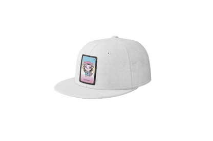 Gorra Unisex Plana Axoloteria La Dama Ajolote
