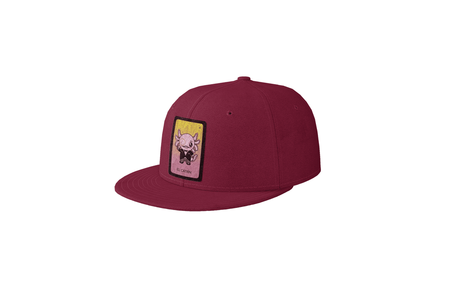 Gorra Unisex Plana Axoloteria El Catrín Ajolote