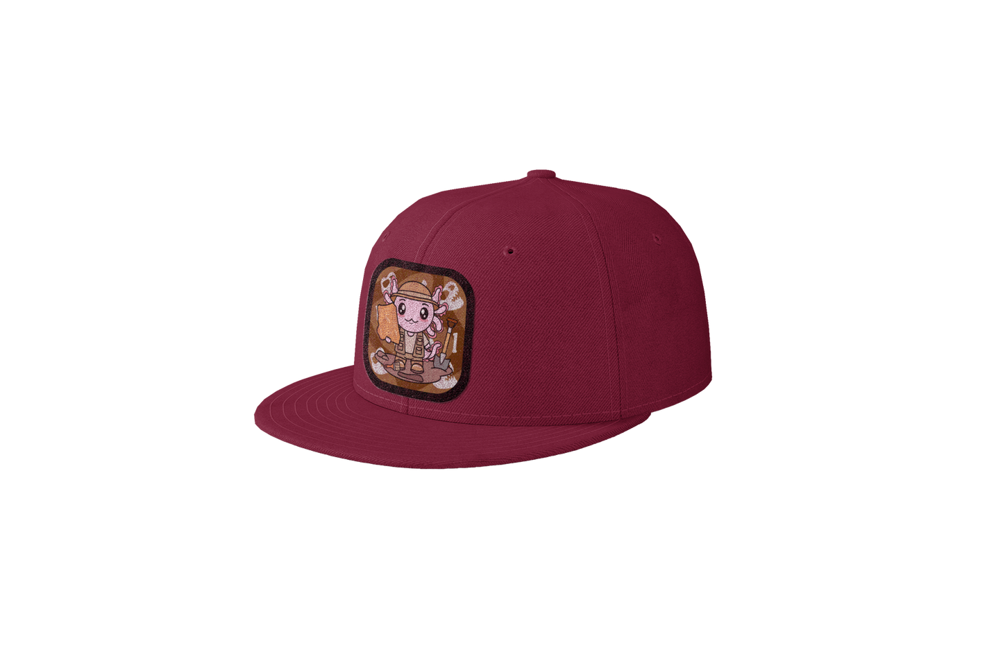Gorra Unisex Plana Axolotzin Arqueologo