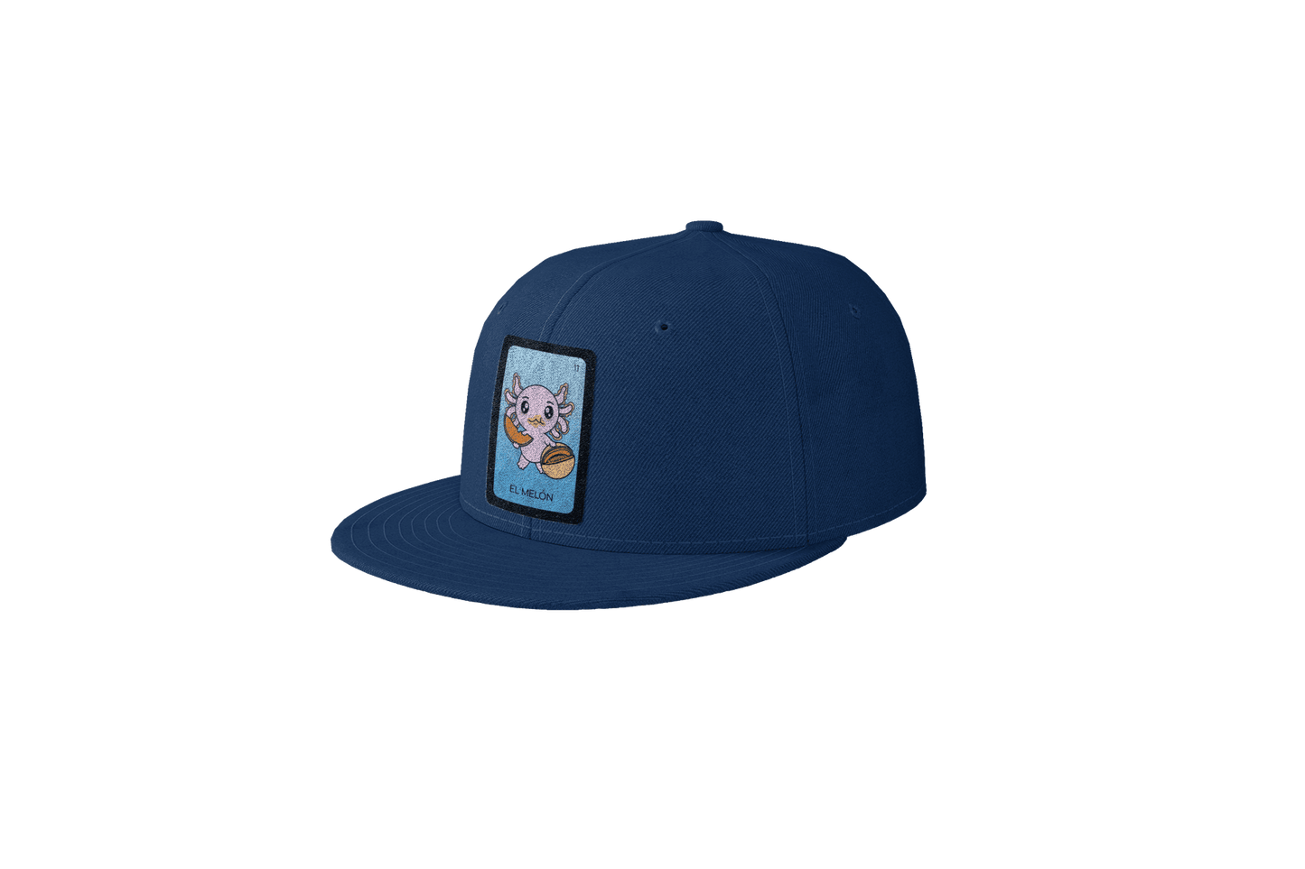 Gorra Unisex Plana Axoloteria El Melón Ajolote
