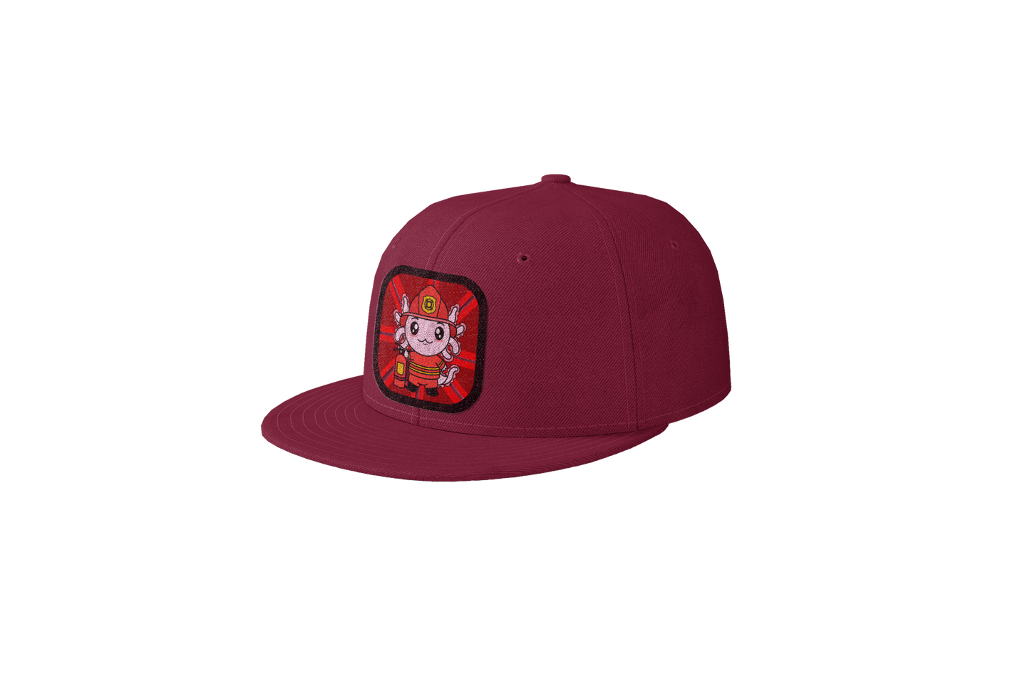 Gorra Unisex Plana Axolotzin Bombero