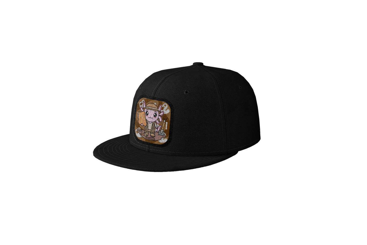 Gorra Unisex Plana Axolotzin Arqueologo