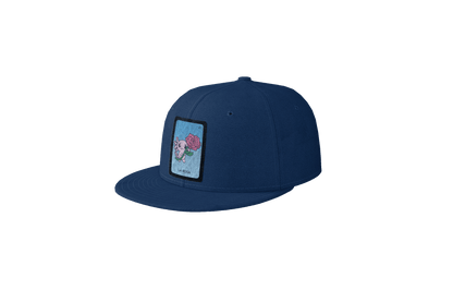Gorra Unisex Plana Axoloteria La Rosa Ajolote