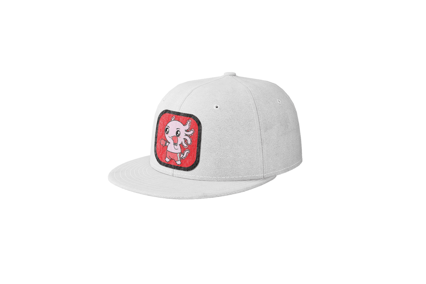 Gorra Unisex Plana Axolotzin Boxeador