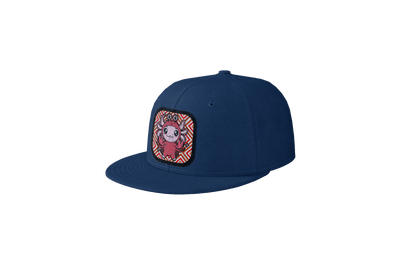 Gorra Unisex Plana Axolotzin Horoscopos Cáncer Ajolote