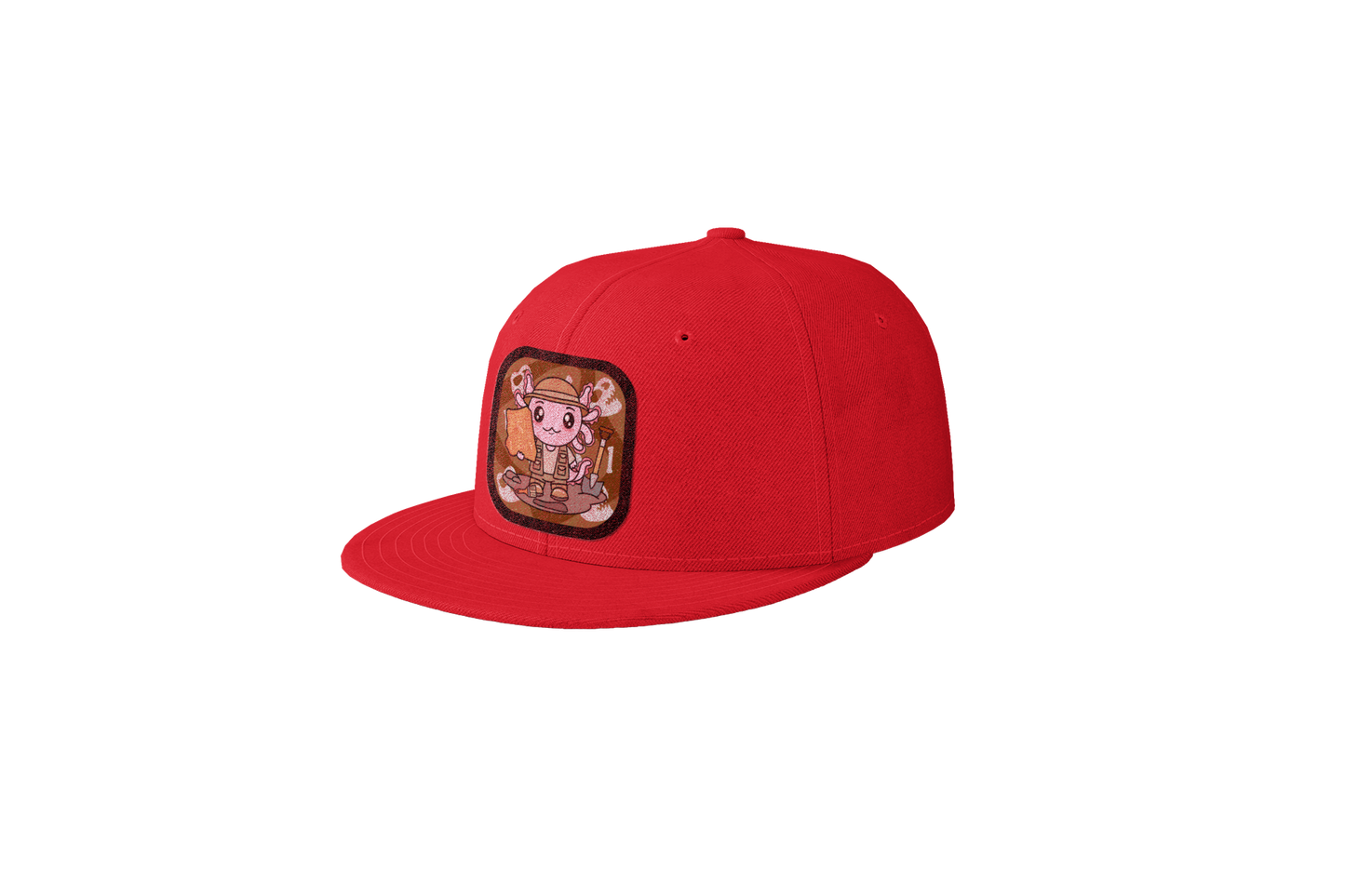 Gorra Unisex Plana Axolotzin Arqueologo