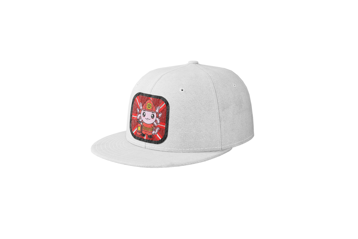 Gorra Unisex Plana Axolotzin Bombero
