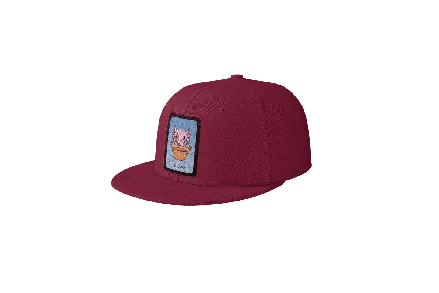 Gorra Unisex Plana Axoloteria El Cazo Ajolote