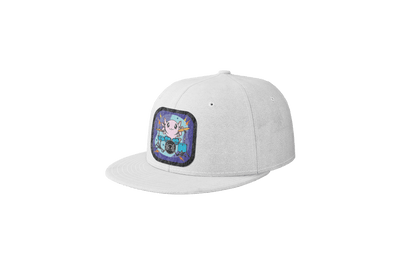 Gorra Unisex Plana Axolotzin Baterista