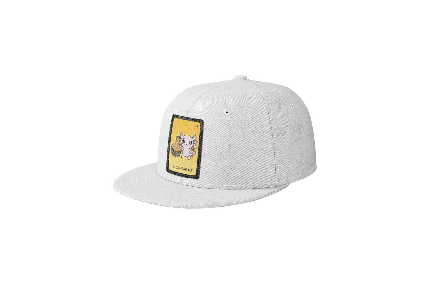 Gorra Unisex Plana Axoloteria El Cantarito Ajolote