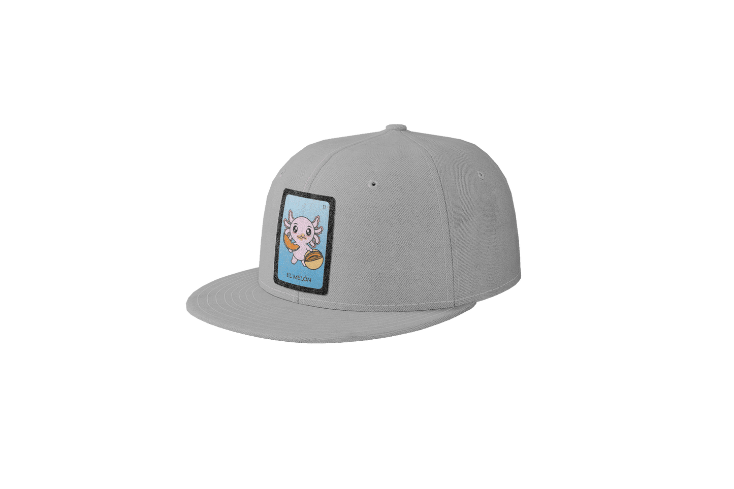 Gorra Unisex Plana Axoloteria El Melón Ajolote