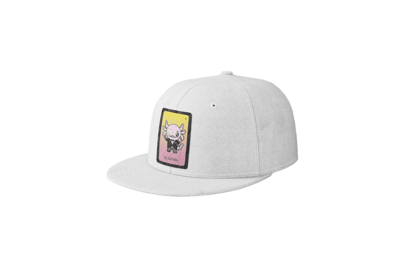 Gorra Unisex Plana Axoloteria El Catrín Ajolote