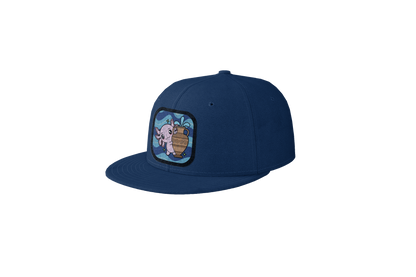 Gorra Unisex Plana Axolotzin Horoscopos Acuario Ajolote