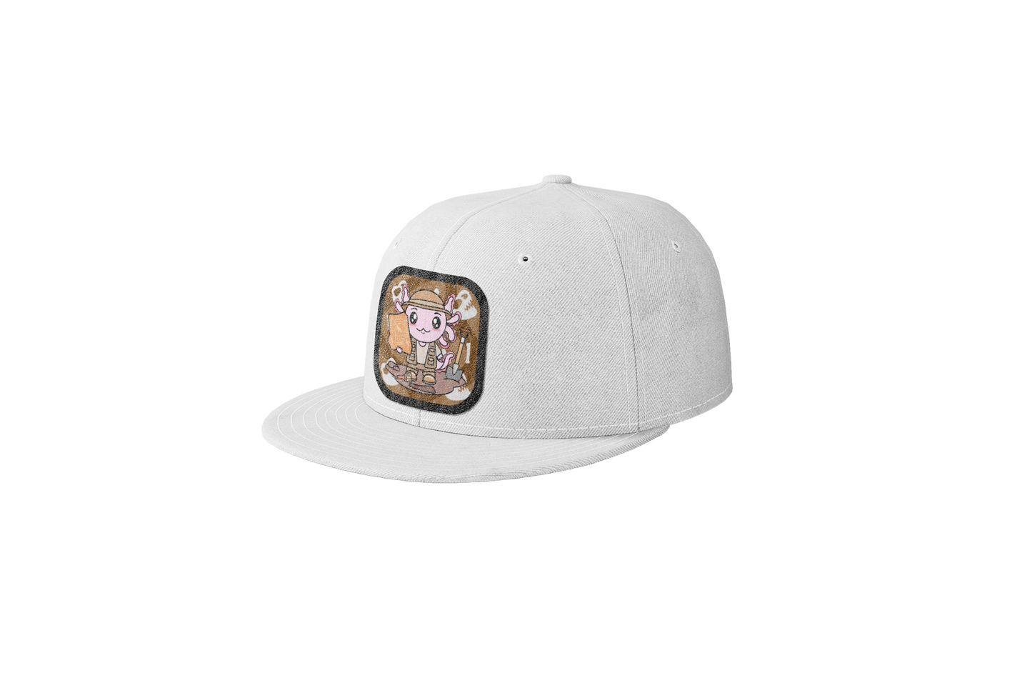 Gorra Unisex Plana Axolotzin Arqueologo
