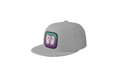 Gorra Unisex Plana Axolotzin Horoscopos Géminis Ajolote