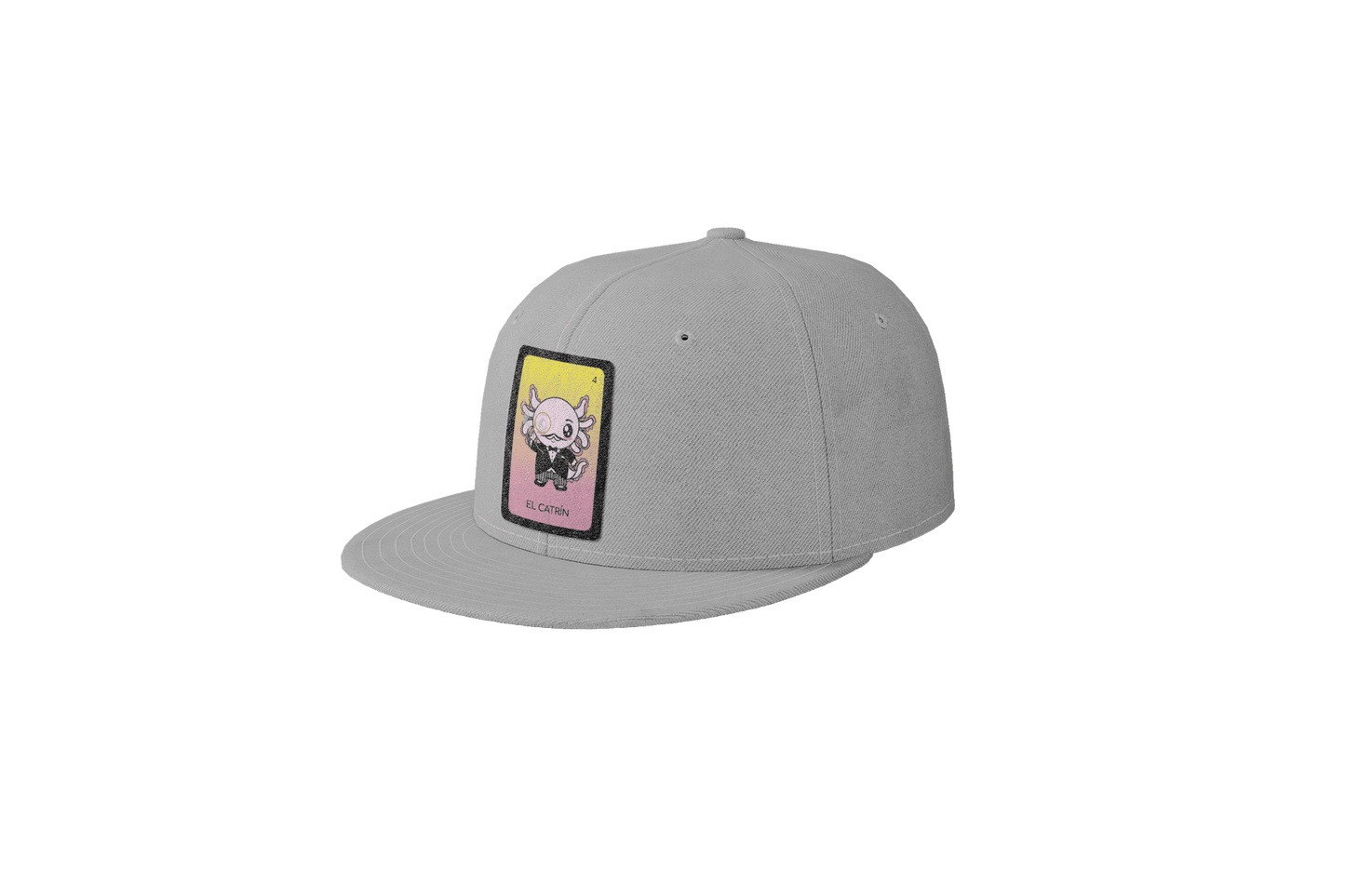 Gorra Unisex Plana Axoloteria El Catrín Ajolote