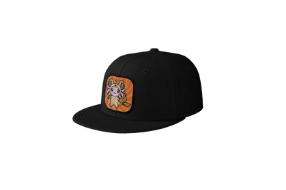 Gorra Unisex Plana Axolotzin Horoscopos Capricornio Ajolote