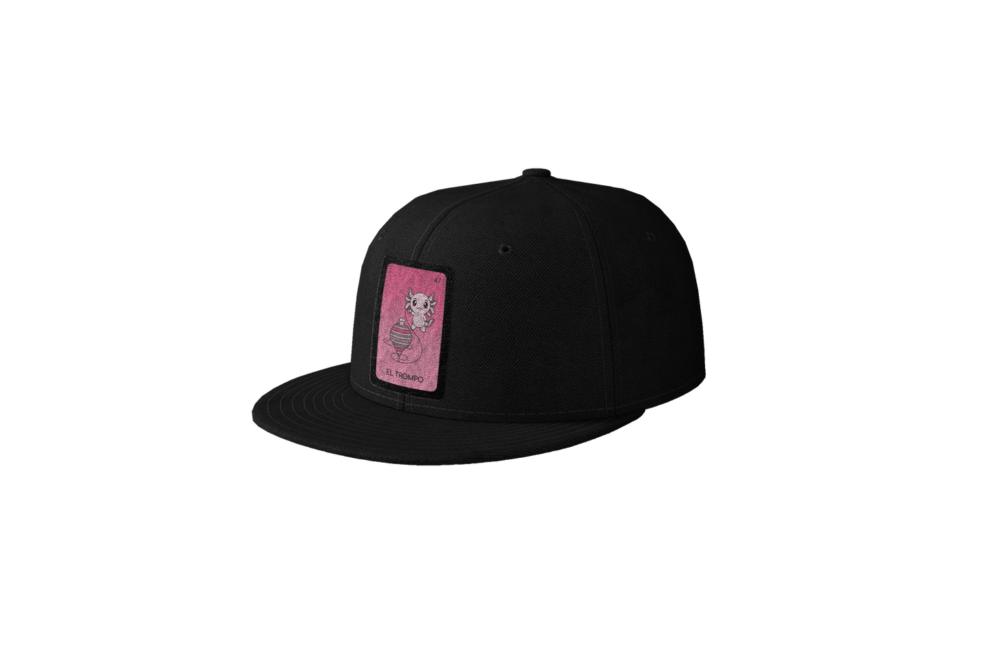 Gorra Unisex Plana Axoloteria El Trompo Ajolote