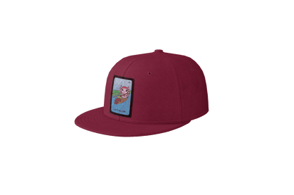 Gorra Unisex Plana Axoloteria La Chalupa Ajolote