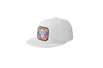 Gorra Unisex Plana Axolotzin Astronauta
