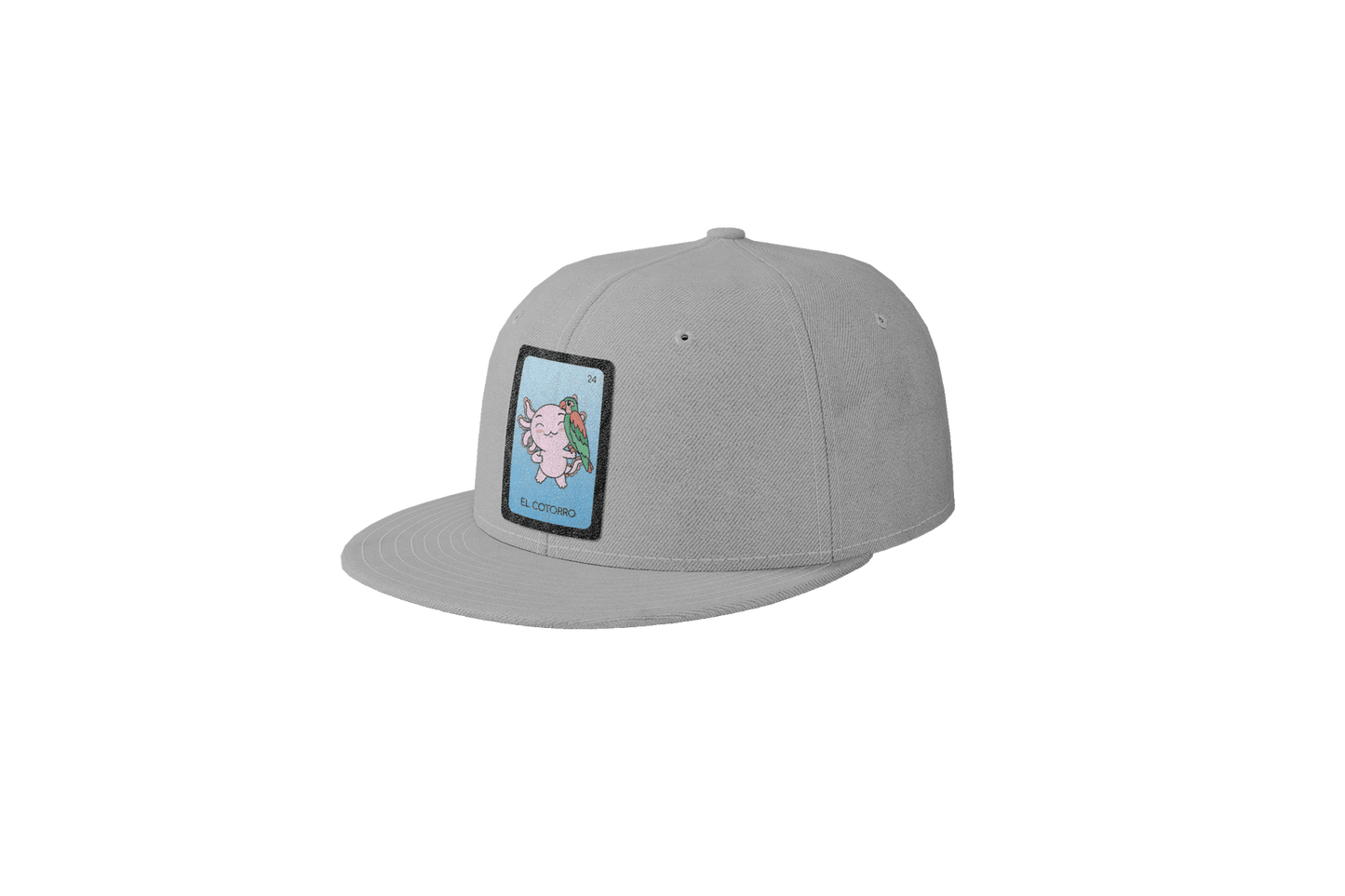 Gorra Unisex Plana Axoloteria El Cotorro Ajolote