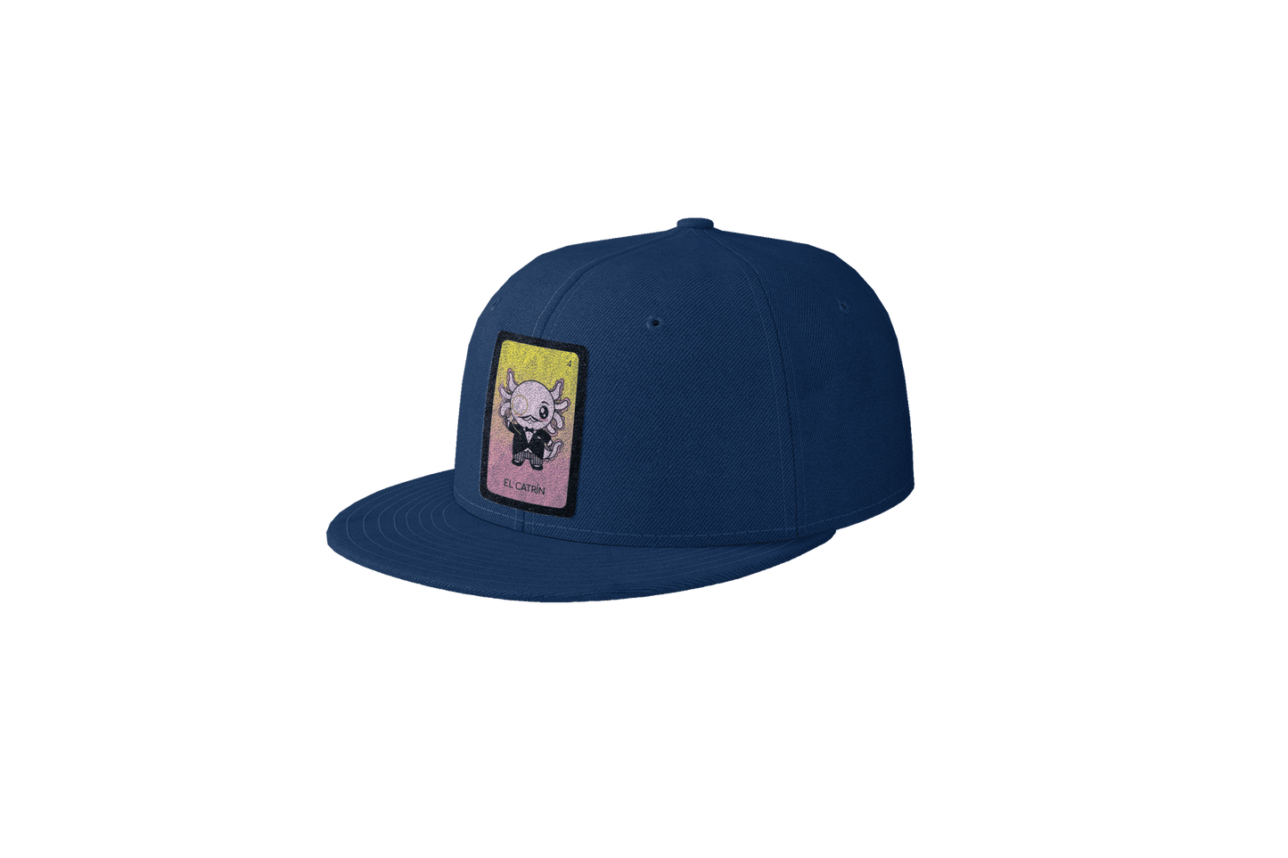 Gorra Unisex Plana Axoloteria El Catrín Ajolote