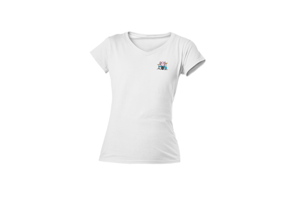 Playera Cuello V Axolotzin Baterista Ajolote Adulto