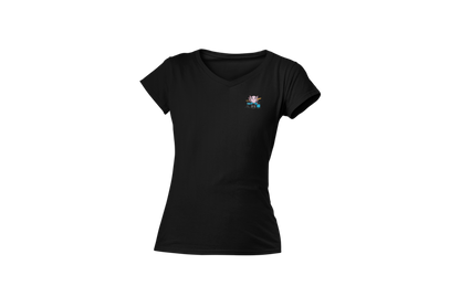 Playera Cuello V Axolotzin Baterista Ajolote Adulto