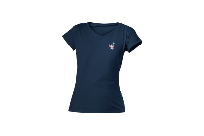 Playera Cuello V Axolotzin Pensando Ajolote Adulto